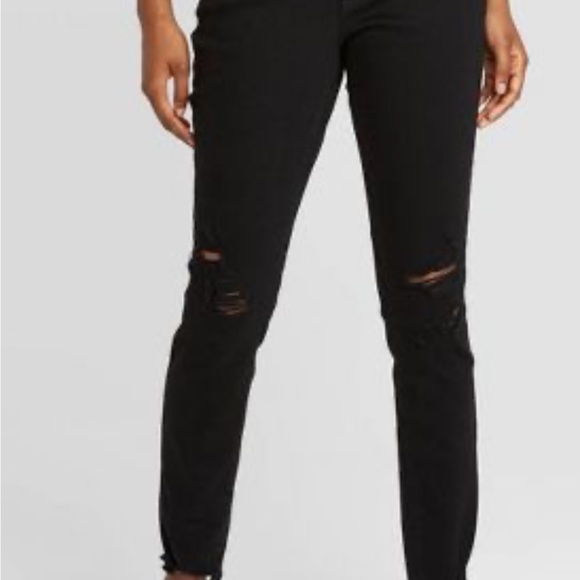 Skinny jeans women’s Mid-rise-Universal Thread brand new size 14 -32 waist SHORT - Picture 3 of 7